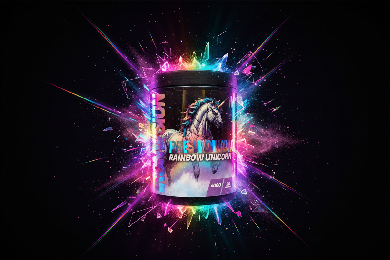 PWO Rainbow Unicorn Slide with Real Product